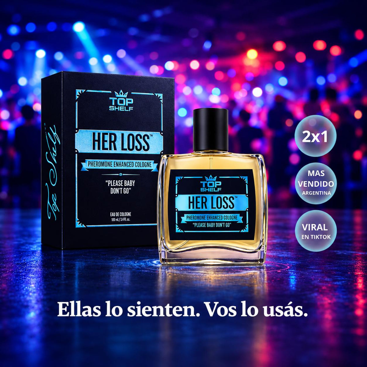 HER LOSS - PERFUME CON FEROMONAS PARA HOMBRES